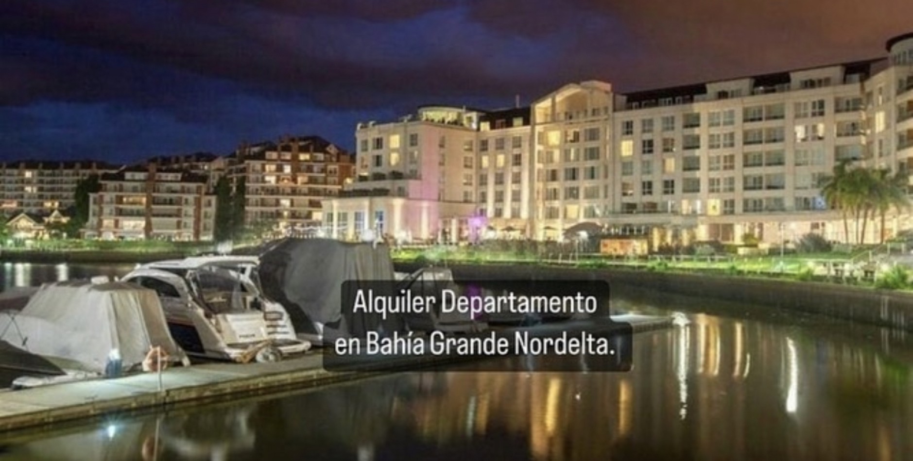 Monoambiente Bahia Grande Nordelta.