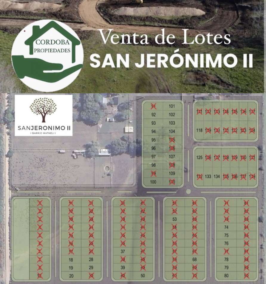 Lotes Barrio San Jeronimo II.