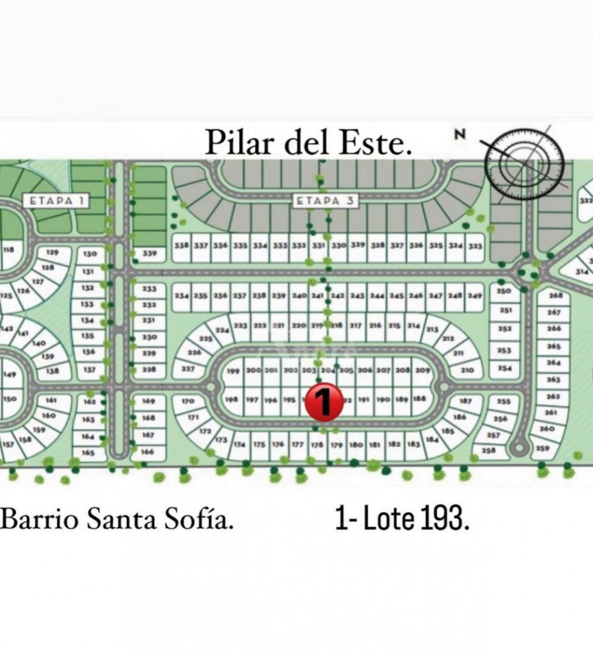 Lotes en Pilar del Este, entrega inmediata.