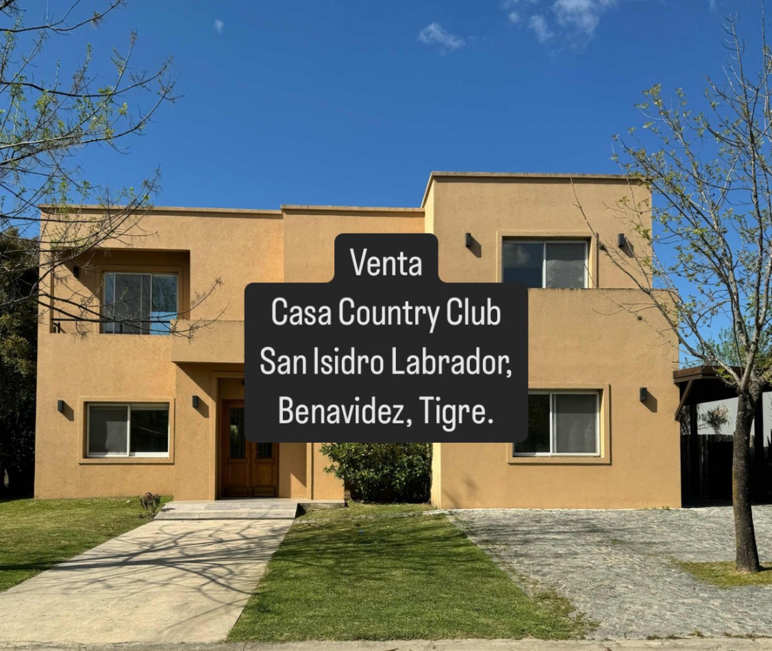 Casa Country San Isidro Labrador. 