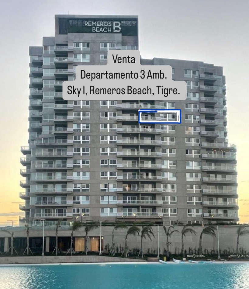 Departamento en Remeros Beach. 