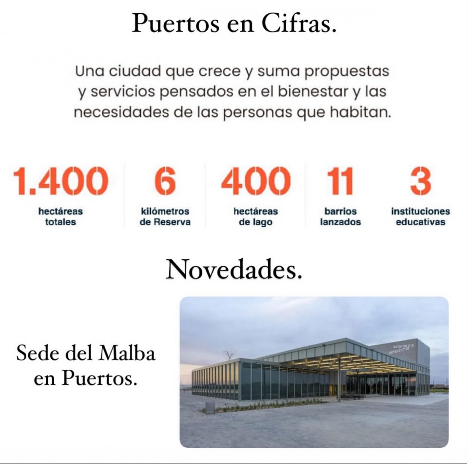 Lotes en Barrio Amarras (Oportunidad). 
