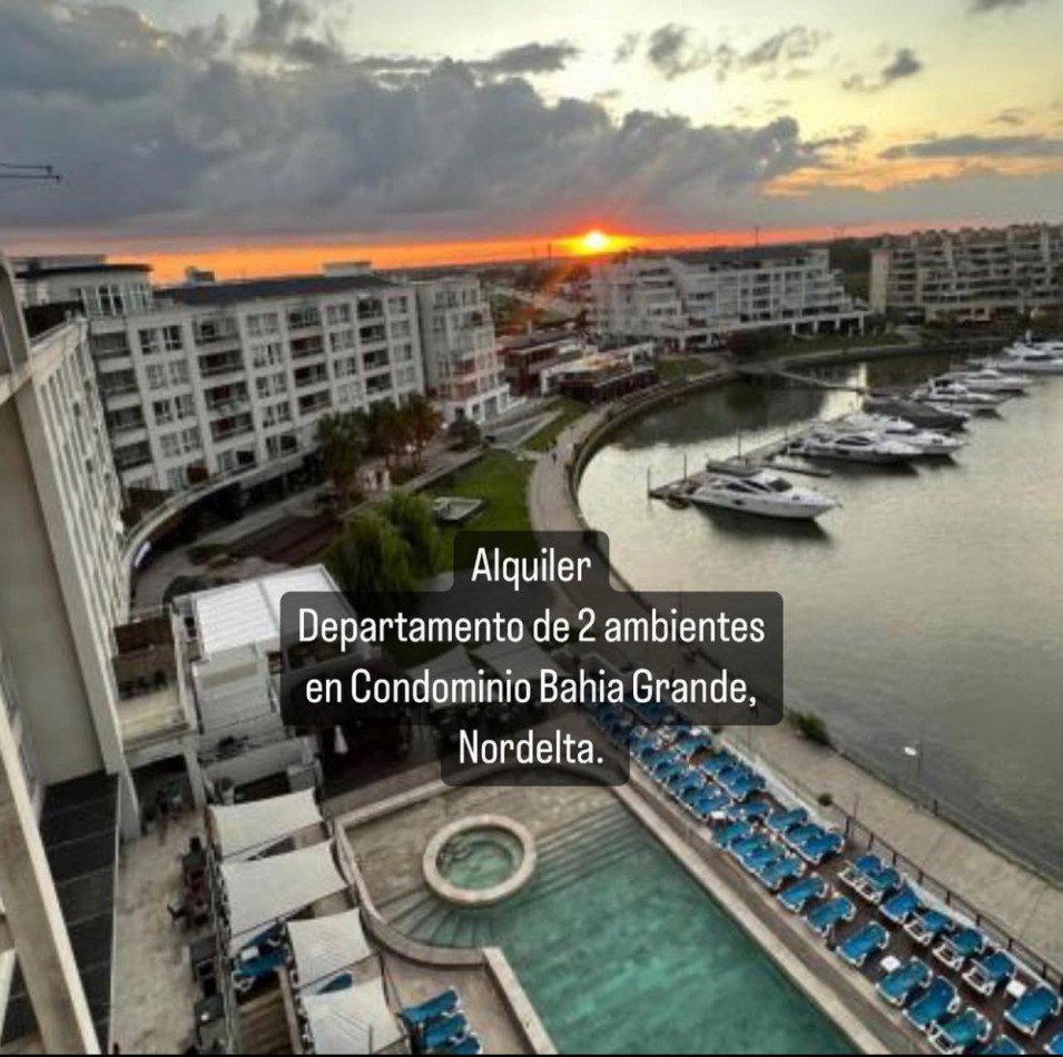 Departamento en Bahia Grande. 