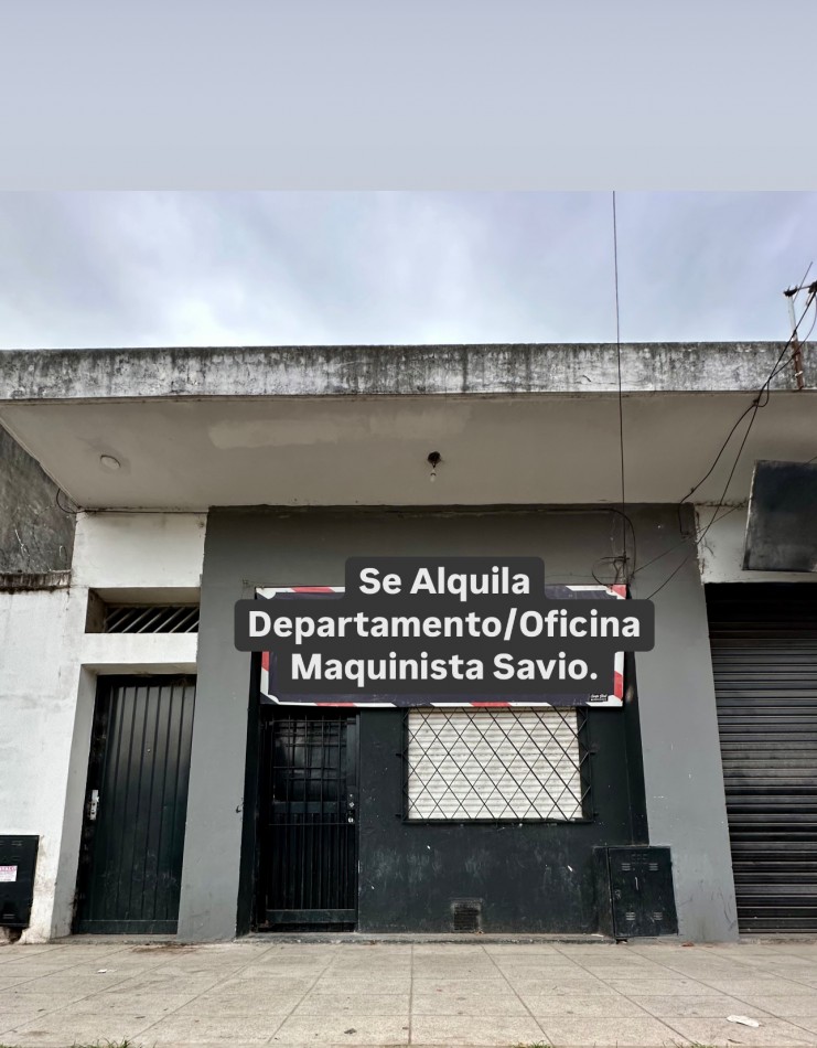 Departamento en Maquinista Savio.