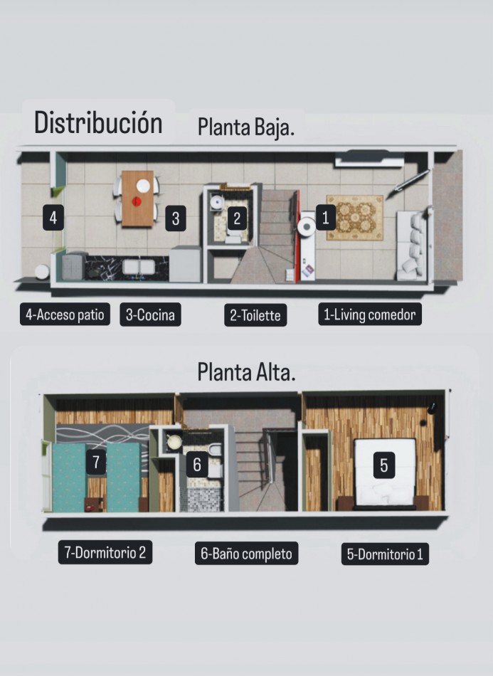 Duplex en Pozo.