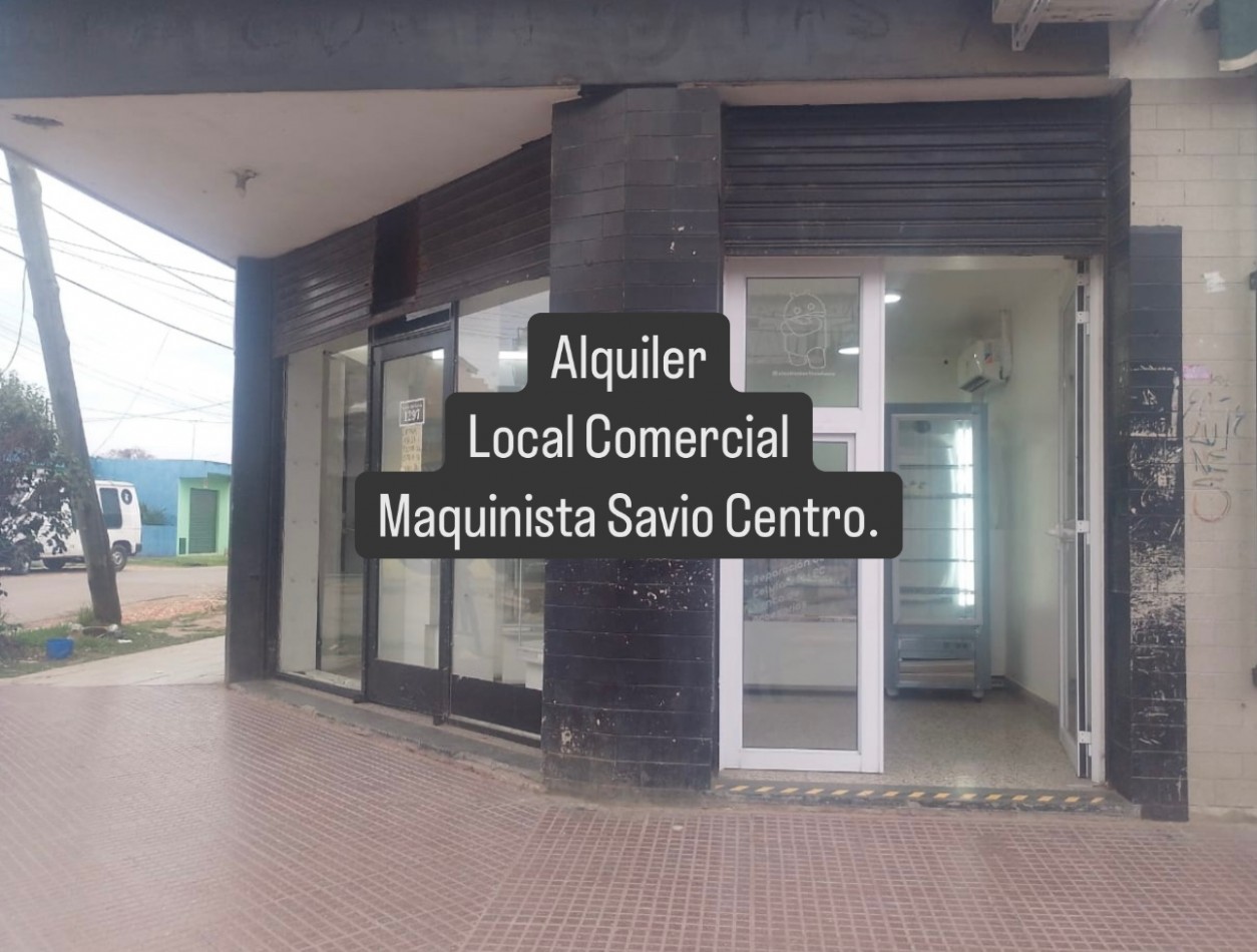Local en Maquinista Savio. 