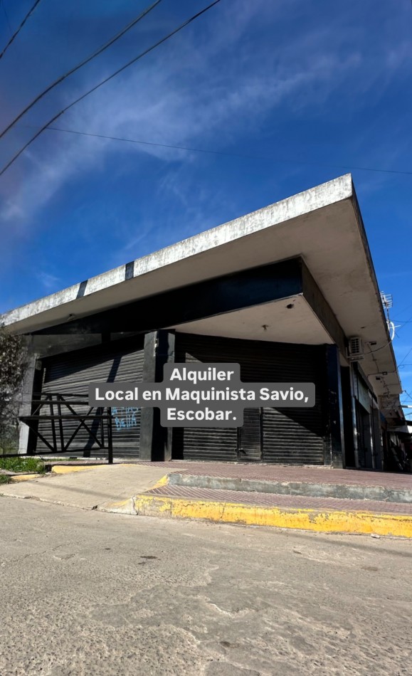 Local en Maquinista Savio. 