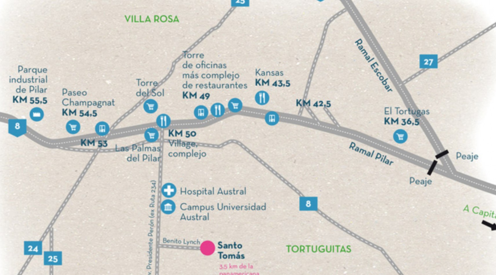 Lote en Barrio Santo Tomas.