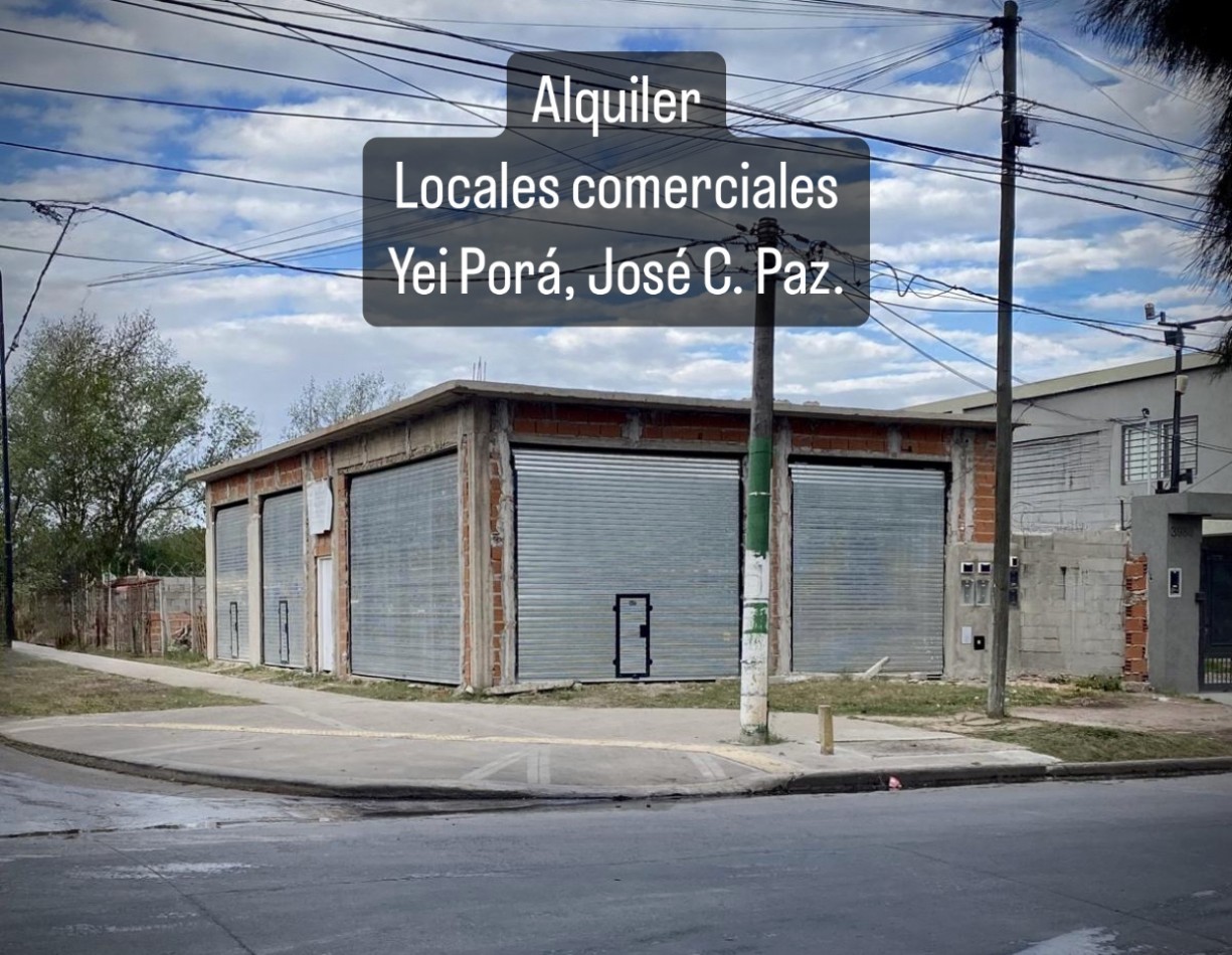 Local a estrenar Jose C. Paz. 