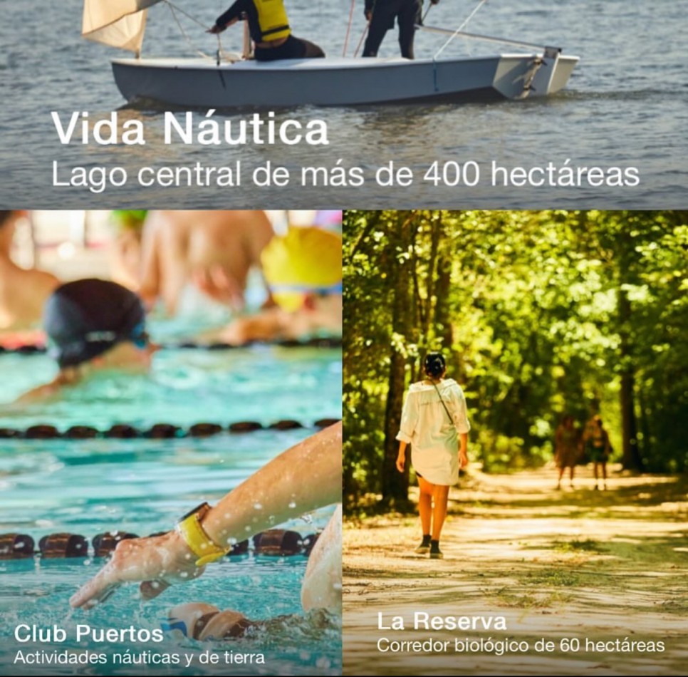 Lotes Puertos del Lago, Escobar. 