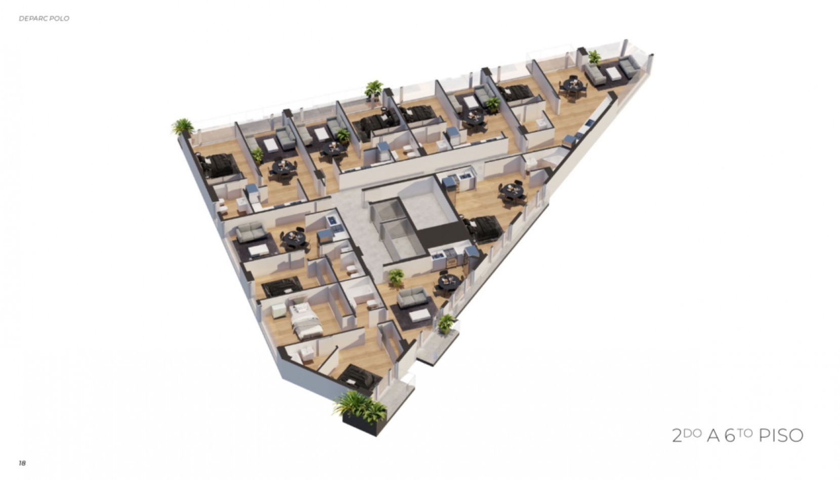 Departamento 2 amb. Hurlingham. 