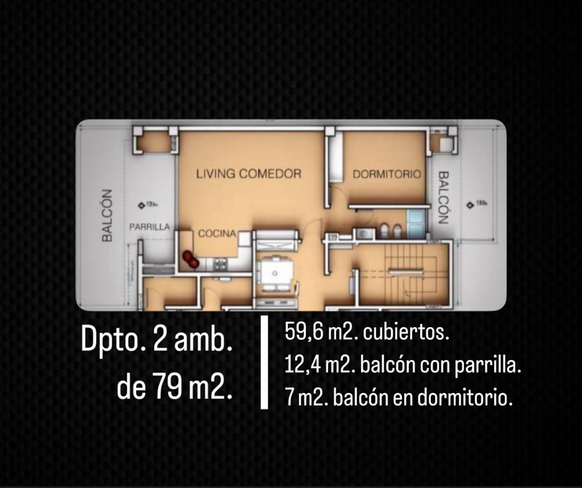 Departamento en Obra en Muñiz. 