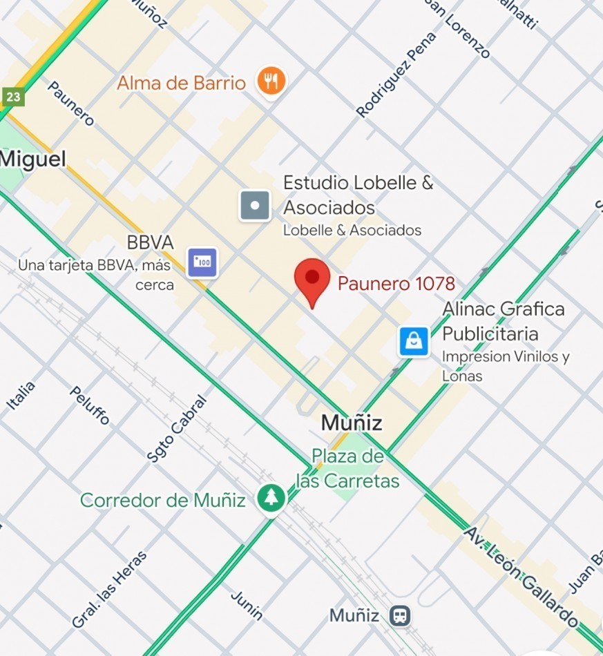 Departamento en Obra en Muñiz. 