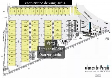 Lotes en el Delta.