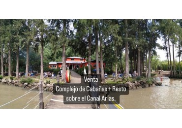 Complejo Cabañas + Resto en el Delta.