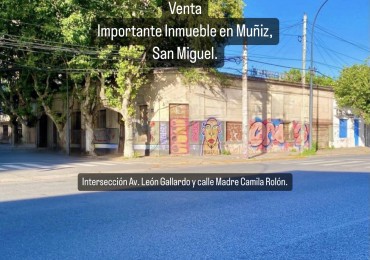 Inmueble en Muñiz. 
