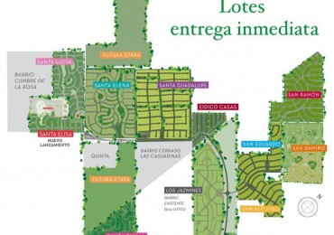 Lotes en Pilar del Este, entrega inmediata.