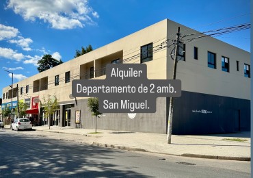 Departamento en San Miguel. 