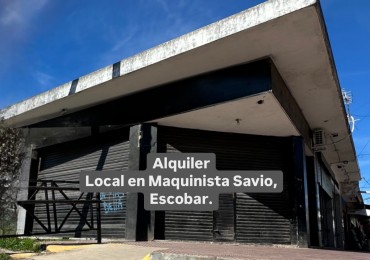 Local en Maquinista Savio. 