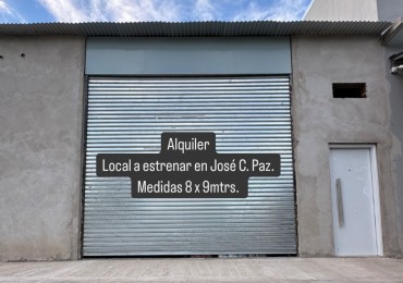 Local en Jose C. Paz. 