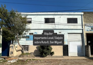 Local/Galpon en San Miguel. 