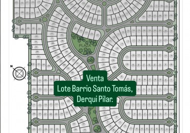 Lote en Barrio Santo Tomas.