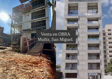 Departamento en Obra en Muñiz. 